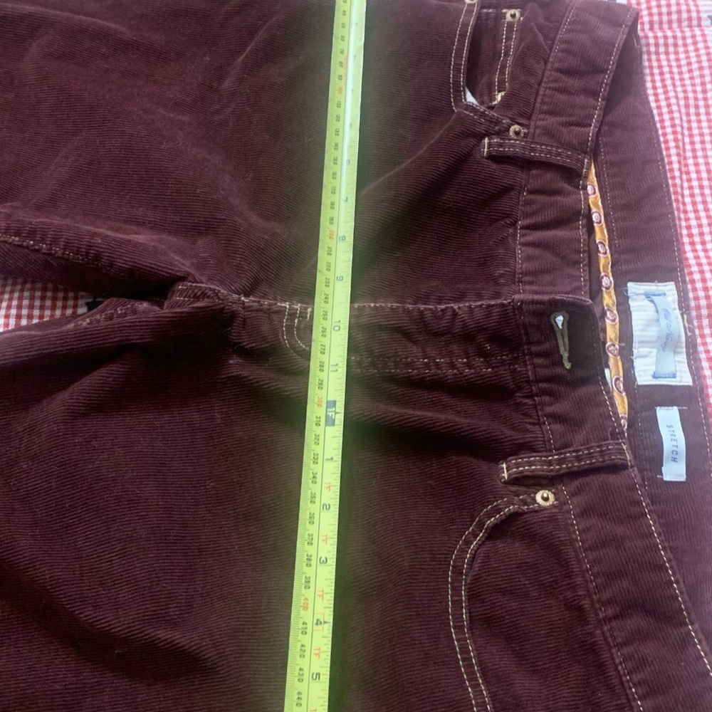 Old Navy Women's Boot Cut Jeans - Burgundy - Picture 7 of 9